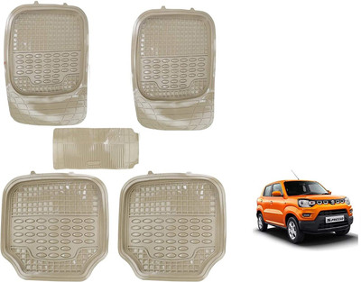 KOZDIKO PVC Standard Mat For  Maruti Suzuki S-Presso(Beige)