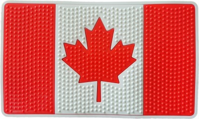 NONSLIPMAT CANADA PVC, Silicone Standard Mat For  Universal For Car(Red, White)