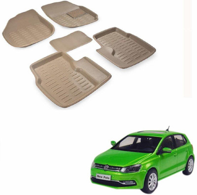 KOZDIKO Plastic 3D Mat For  Volkswagen Polo Exquisite(Beige)