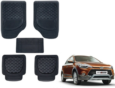 KOZDIKO PVC Standard Mat For  Hyundai i20(Black)