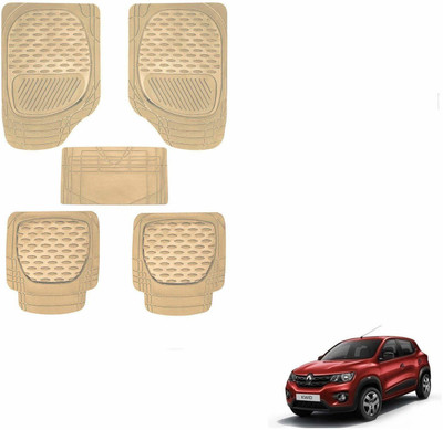 KOZDIKO PVC, Rubber Standard Mat For  Renault Kwid(Beige)