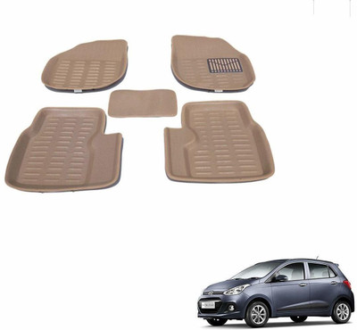 KOZDIKO Plastic Standard Mat For  Hyundai Universal For Car(Beige)