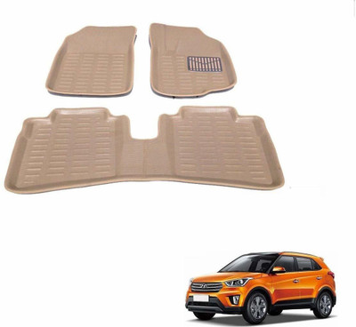 KOZDIKO Plastic 3D Mat For  Hyundai Creta(Beige)