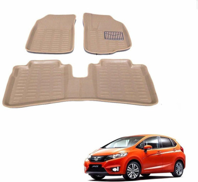 KOZDIKO Plastic 3D Mat For  Honda Jazz(Beige)