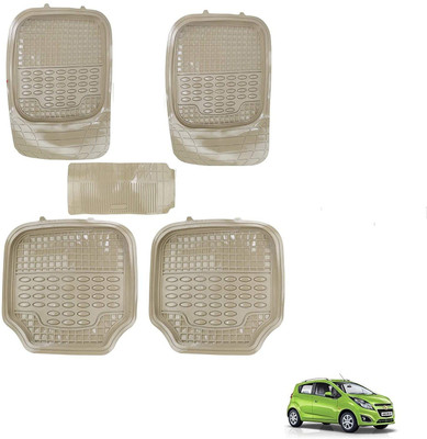 KOZDIKO PVC Standard Mat For  Chevrolet Beat(Beige)