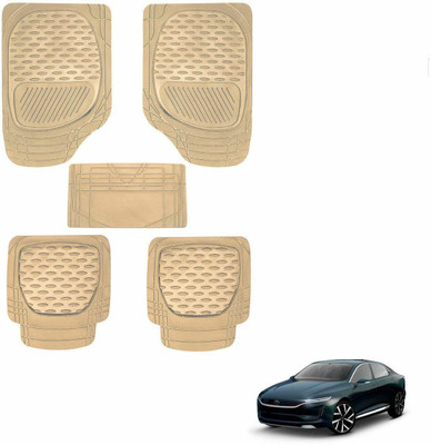 KOZDIKO PVC, Rubber Standard Mat For  Tata Universal For Car(Beige)