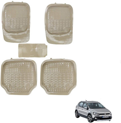 KOZDIKO PVC Standard Mat For  Volkswagen Polo Cross(Beige)