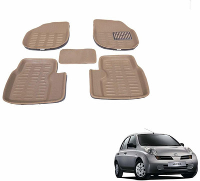 KOZDIKO Plastic 3D Mat For  Nissan Micra(Beige)