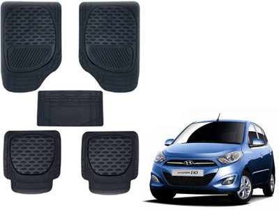 KOZDIKO PVC Standard Mat For  Hyundai i10(Black)