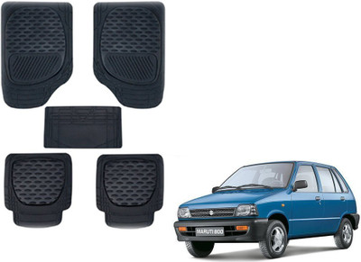 KOZDIKO PVC Standard Mat For  Maruti Suzuki 800(Black)