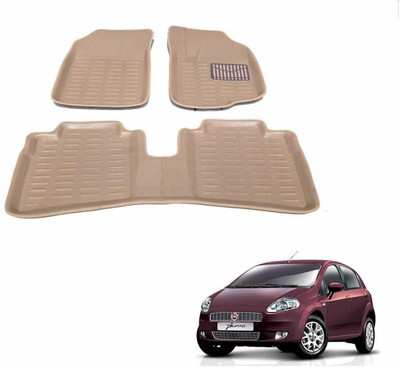 KOZDIKO Plastic Standard Mat For  Fiat Punto(Beige)
