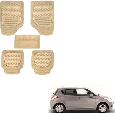 KOZDIKO PVC, Rubber Standard Mat For  Maruti Suzuki Swift(Beige)
