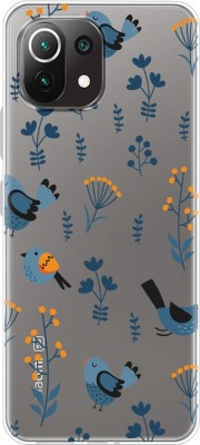 Fashionury Back Cover for Xiaomi 11 Lite(Grey, Grip Case, Silicon, Pack of: 1)