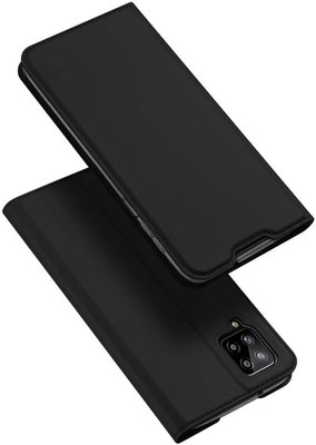 SmartPoint Flip Cover for Samsung Galaxy M62(Black, Shock Proof, Pack of: 1)