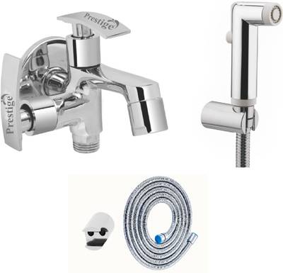 Prestige Passion Bib Cock 2 Way With Push Button Health Faucet Passion Bib Cock 2 Way With Push Button Health Faucet Twin Elbow Valve Faucet