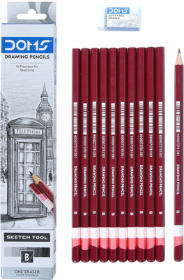 DOMS Drawing & Sketching - Grade B Pencil(Pack of 40)