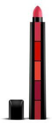 HB 5 in 1 color lipstick Matte Lipstick STAY LONG TIME(Multicolor, 10 g)