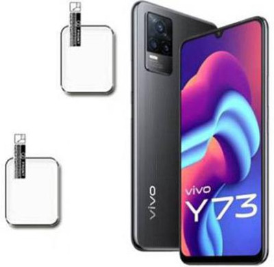 EZGER Back Camera Lens Glass Protector for Camera Lens Glass Protector For VIVO Y73(Pack of: 2)