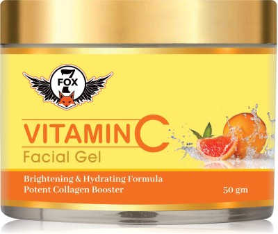 7 FOX Vitamin C Face Gel for Skin Brightening, Whitening, Anti aging & Pigmentation For Men & Women Night Vitamin-C Face Gel-(50 g)