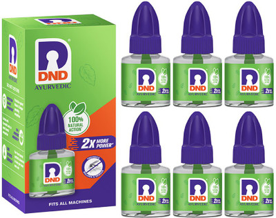 DND 100% Ayurvedic Mosquito Repellent Liquid Vaporiser | Ayush Approved | Safe For Human Use | Safe For Rs. 246