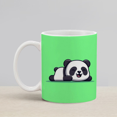 Flipkart SmartBuy Happy Panda Ceramic Coffee Mug(330 ml)