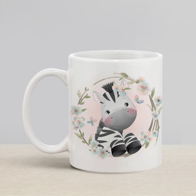 Flipkart SmartBuy Cute Zebra Ceramic Coffee Mug(330 ml)