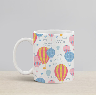 Flipkart SmartBuy Parachutes Ceramic Coffee Mug(330 ml)