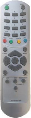 Akshita 6710V00140E Universal CRT TV Remote Control ( Chake Image With Old Remote ) LG Remote Controller(Grey)