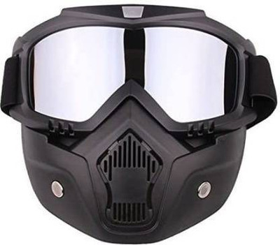 Olsic Protective Bike Riding Face Mask, Face Shield Motorcycle Goggles Motorcycle Goggles Blowtorch  Safety Goggle(Free-size)