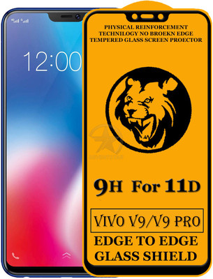HQ Protection Edge To Edge Tempered Glass for Vivo V9 Pro(Pack of 1)