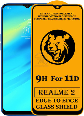SEVEN7STAR Edge To Edge Tempered Glass for Realme 2(Pack of 1)