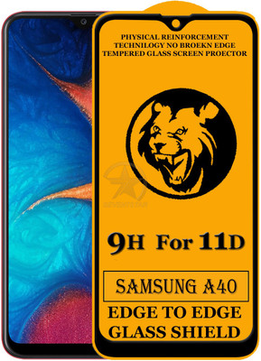 HQ Protection Edge To Edge Tempered Glass for Samsung Galaxy A40(Pack of 1)