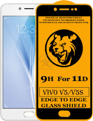 SEVEN7STAR Edge To Edge Tempered Glass for VIVO V5S(Pack of 1)