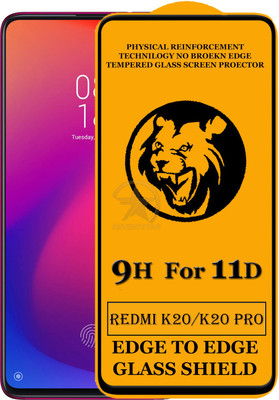 SEVEN7STAR Edge To Edge Tempered Glass for Mi K20 Pro(Pack of 1)