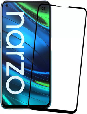 Pasiphae Edge To Edge Tempered Glass for Realme Narzo 30(Pack of 1)