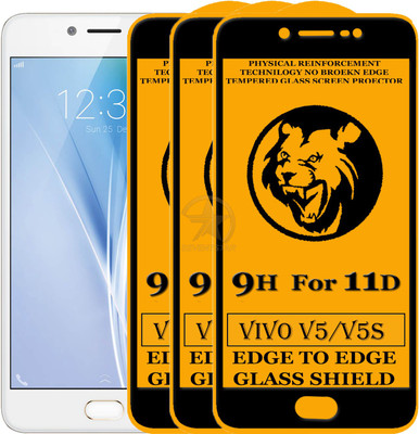 HQ Protection Edge To Edge Tempered Glass for VIVO V5S(Pack of 3)