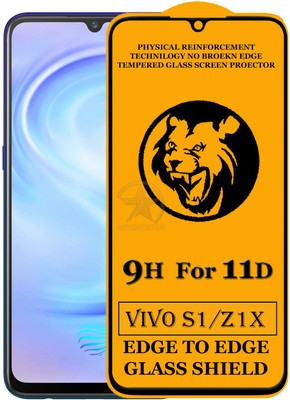 SEVEN7STAR Edge To Edge Tempered Glass for Vivo S1(Pack of 1)