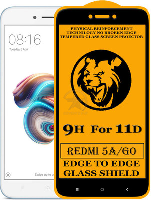 SEVEN7STAR Edge To Edge Tempered Glass for Mi Redmi 5A(Pack of 1)