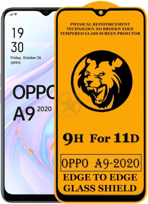 SEVEN7STAR Edge To Edge Tempered Glass for Oppo A9 2020(Pack of 1)