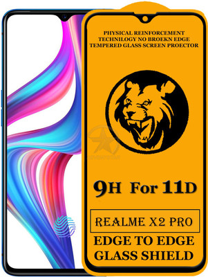 SEVEN7STAR Edge To Edge Tempered Glass for Realme X2 Pro(Pack of 1)