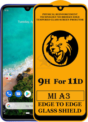 HQ Protection Edge To Edge Tempered Glass for Mi A3(Pack of 1)