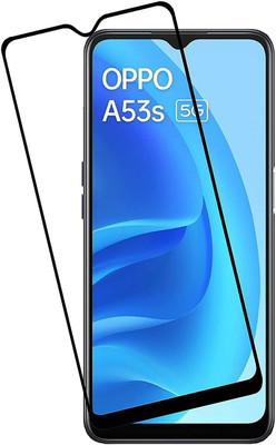 TESPARK Edge To Edge Tempered Glass for OPPO A53S(Pack of 1)