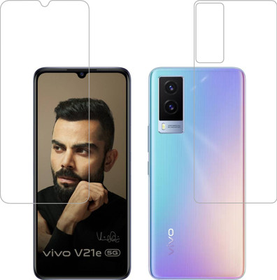 Vatsin Front and Back Screen Guard for ViVO V21e(Pack of 2)