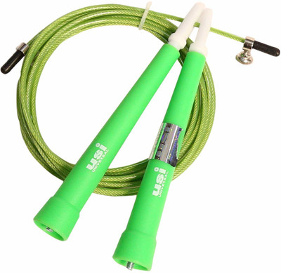 USI UNIVERSAL Abs Speed Skipping Rope Olive (629XO) (Pack Of 1) Speed Skipping Rope(Length: 900 cm)