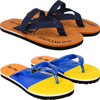 Birde Men Men Stylish Comfortable Slippers Slippers(Multicolor , 10)