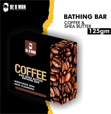 Be O Man Bathing Bar – Coffee & Shea Butter(125 g)