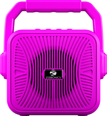 ZEBRONICS ZEB - County 2 3 W Bluetooth Speaker(Purple, Mono Channel)