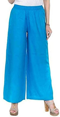 NCR FASHION Regular Fit Women Light Blue Trousers