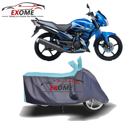 APNEK Two Wheeler Cover for Yamaha(Gladiator SS, Blue, Grey)