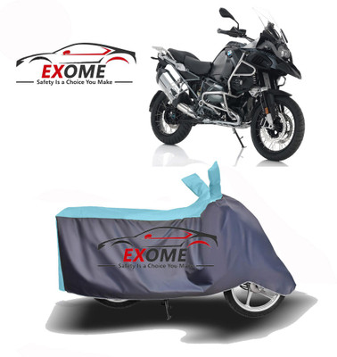 APNEK Two Wheeler Cover for BMW(1200 GS, Blue, Grey)